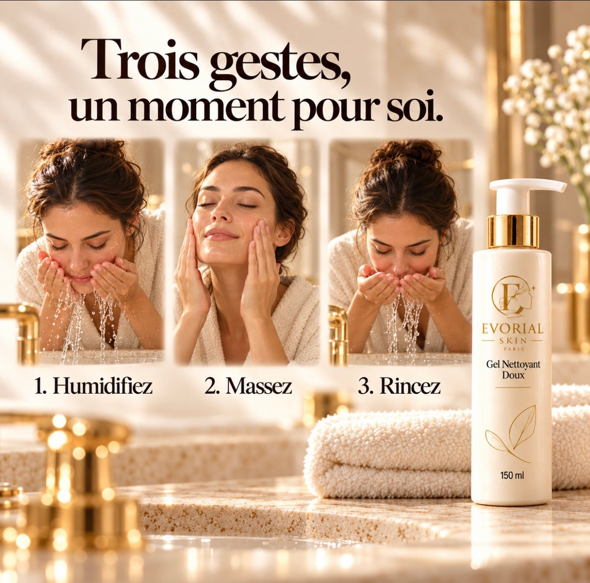 Gel Nettoyant Doux visage