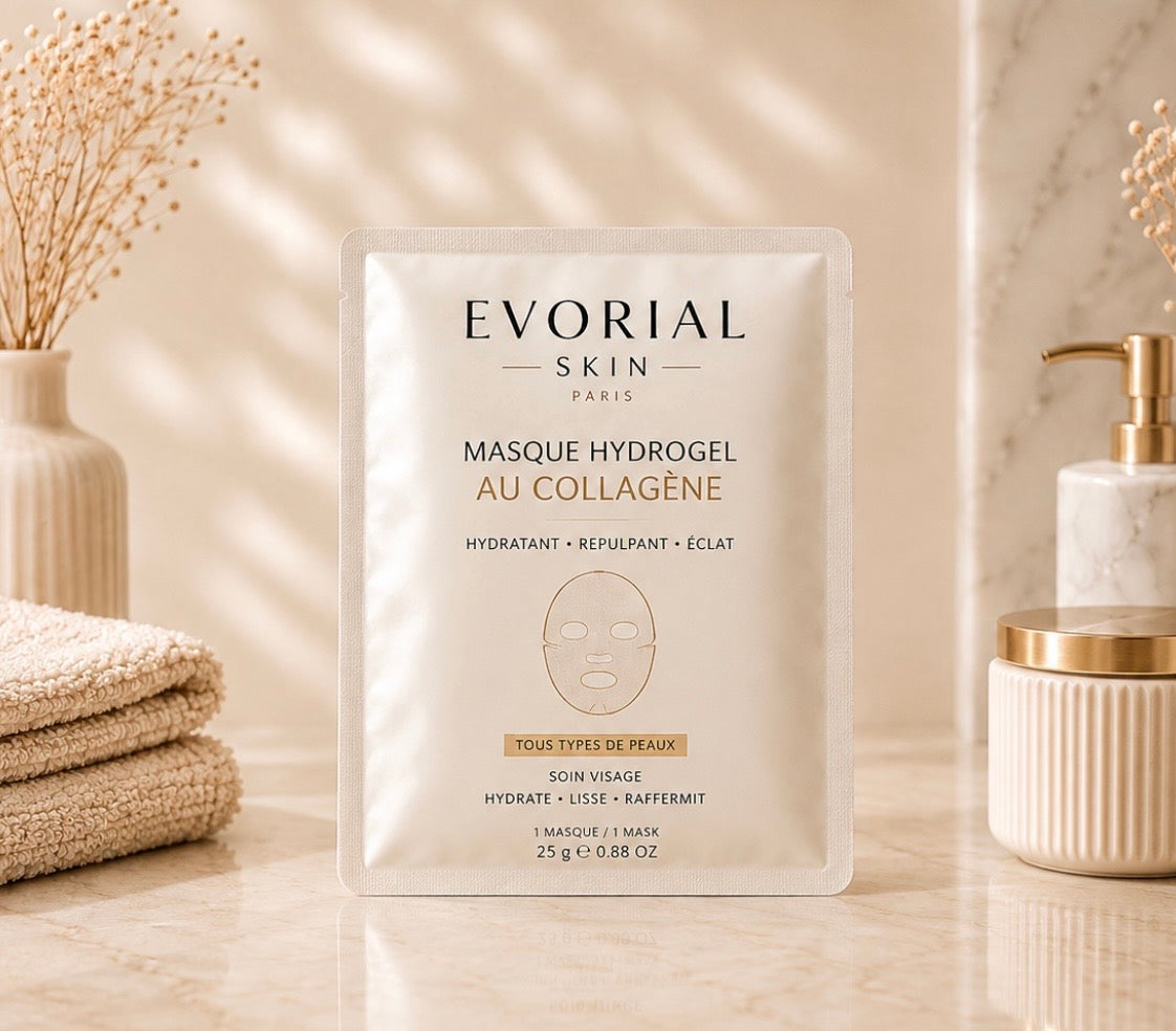 Masque Hydrogel au Collagène – Evorial Skin