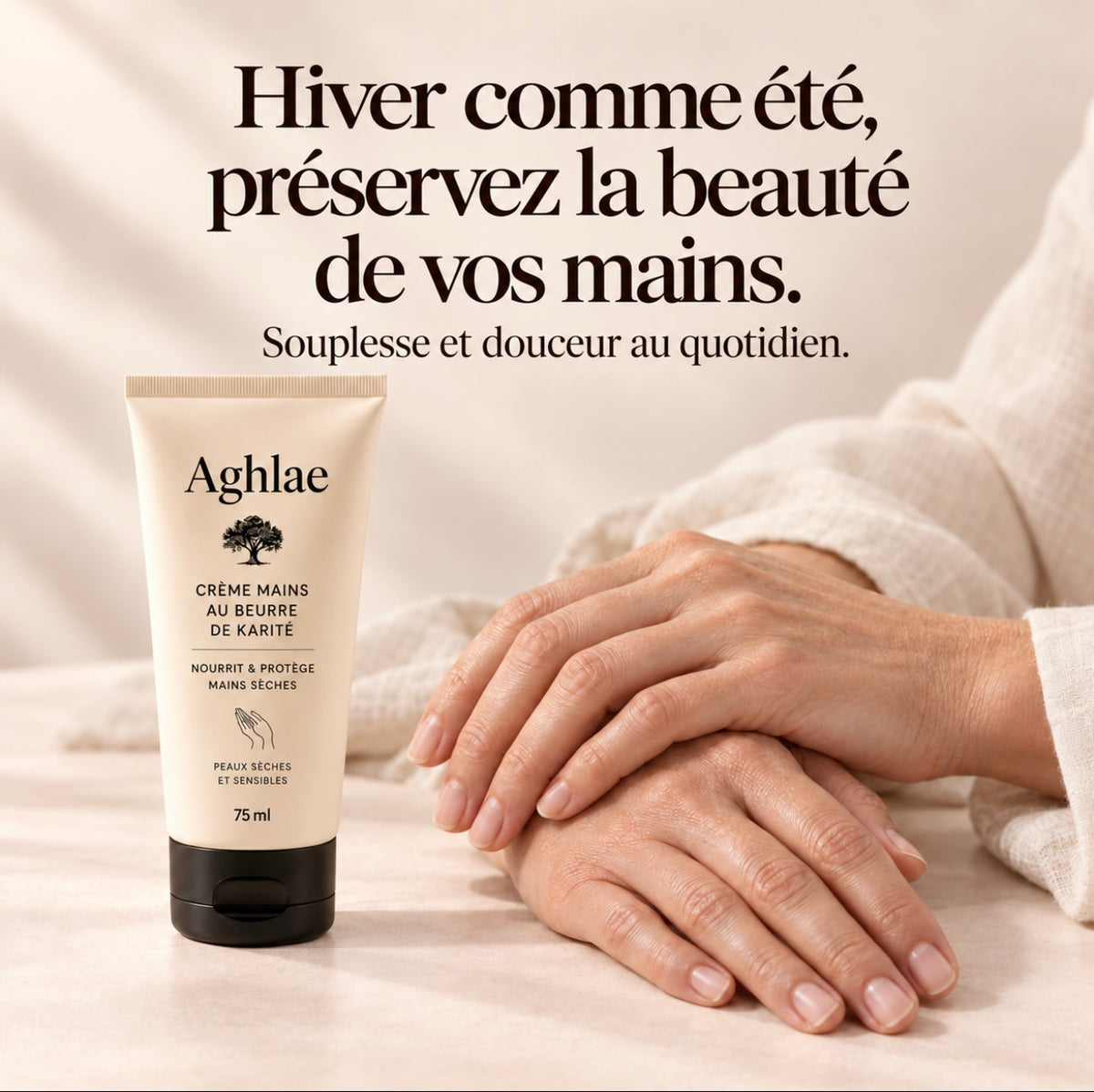 Crème Mains au Beurre de Karité